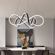 Suspended LED chandelier with remote control INFINITY HALO 69W, Cold/Warm/Neutral light, Dimmable, Black, Height Adjustable Modern Chandeliers Default Title Alessandro Design