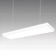LED hanging chandelier DARIN, 120cm, 23W, Adjustable Height, Cool Light, White Modern Chandeliers Default Title Alessandro Design