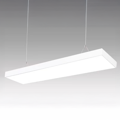 LED hanging chandelier DARIN, 120cm, 23W, Adjustable Height, Cool Light, White Modern Chandeliers Default Title Alessandro Design