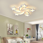 LED chandelier with remote control IPOMOEA 85W, 5 Stars, Cold/Warm/Neutral light, Dimmable, White LED chandelier with remote control Default Title Alessandro Design