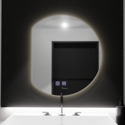 Semiluna LED Mirror 54x60, Arcana Touch, Demister System, Dimable Mirrors Korman E Default Title Alessandro Design