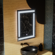 Giga LED Mirror, 60x80cm, 14W, Touch, 6000K Light Korman Mirrors E Default Title Alessandro Design