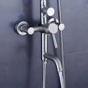 Shower Column, SUS304 Stainless Steel, Satin, LY003 Faucets & Shower Columns Default Title Alessandro Design