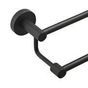 Double Towel Holder Black GJ/203B Towel Holder Default Title Alessandro Design