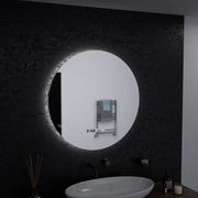 LED Round Mirror, 60cm, Serenite MotionGlow Marcello, De-fogging System, Clock & Thermometer, Dimable Mirrors Marcello Default Title Alessandro Design