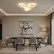 LED chandelier with remote control IPOMOEA 51W, 3 Stars, Cold/Warm/Neutral light, Dimmable, White LED chandelier with remote control Default Title Alessandro Design