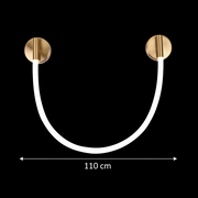 LED Wall Light, 110cm, 3000K/4000K/6000K, Gold Indoor Wall Lights Default Title Alessandro Design