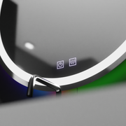 Round LED mirror 60cm, Spectrum Touch, RGB, Demister System Mirrors Korman E Default Title Alessandro Design
