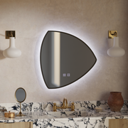 Mirror LED Touch Fiero Demister System 60X60cm Mirrors Korman E Default Title Alessandro Design