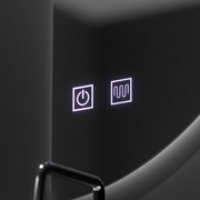 Oglinda LED Semiluna FELHOLD, 220x110cm, Sistem Touch, Lumina Rece 6000K, Dimabila