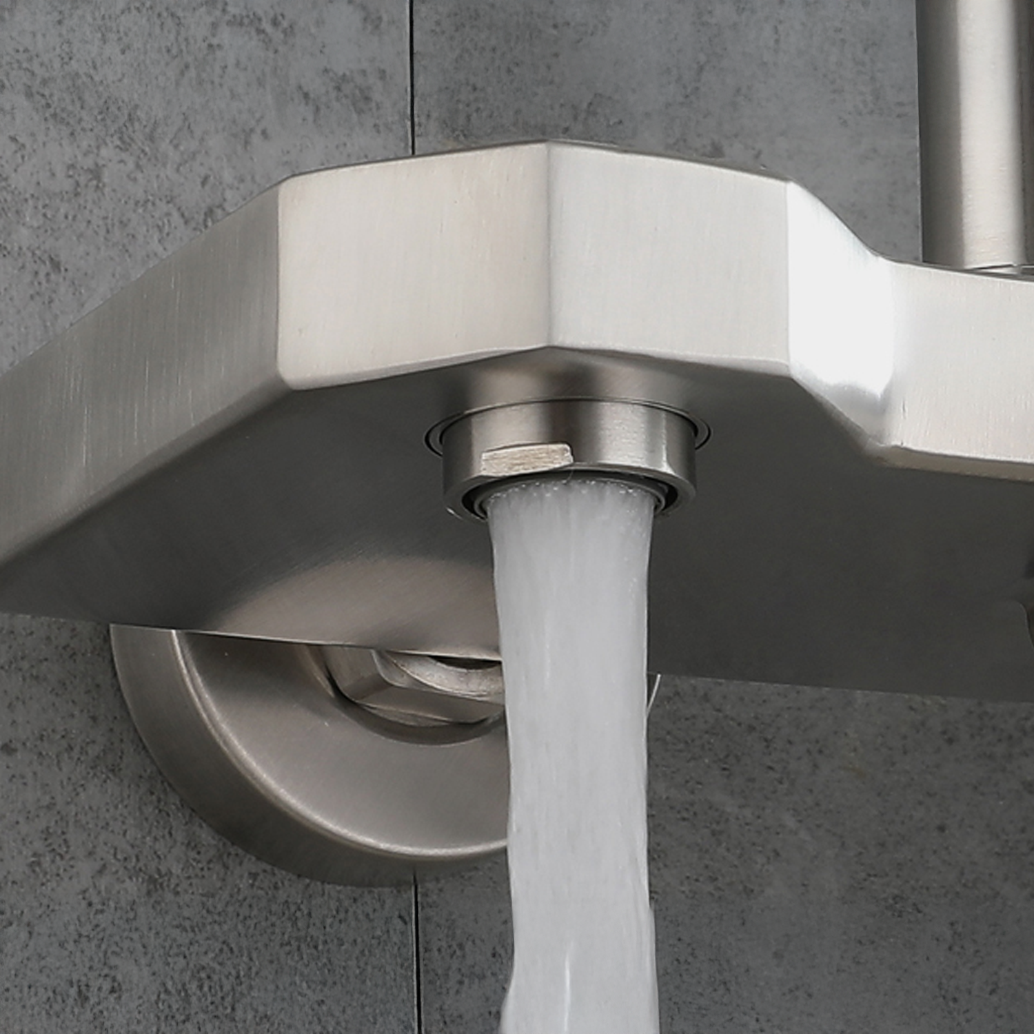 Shower Column, SUS304 Stainless Steel, Satin, N/LY001 Faucets & Shower Columns Default Title Alessandro Design