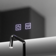 Half-moon LED mirror, 60x54, Soluna Touch, Demister System, Dimmable Mirrors Korman E Default Title Alessandro Design