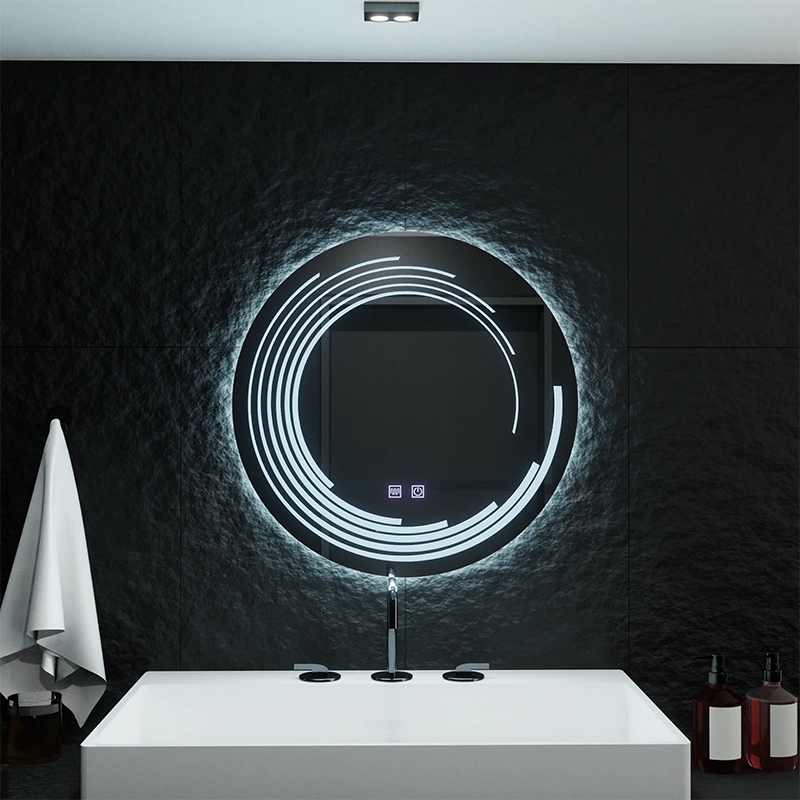 Mirror LED Round 70cm Lira Verità Touch Dimable Defrition System