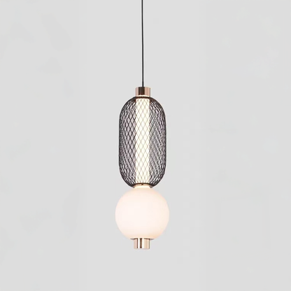 Lustra LED Suspendata LM550/2BK, 11W, Lumina 3000/4000/6000K, Negru, Inaltime Reglabila Lustre Moderne Default Title Alessandro Design