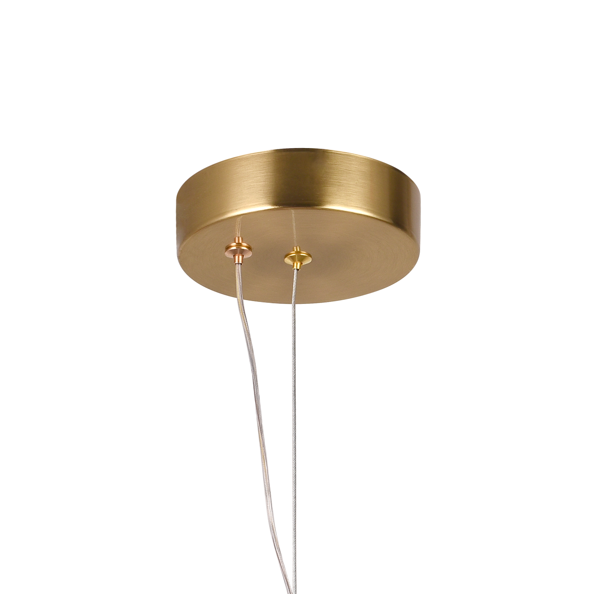 Lustra LED Suspendata LM551/4GD, 23W, Lumina 3000/4000/6000K, Auriu, Inaltime Reglabila Lustre Moderne Default Title Alessandro Design