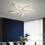LED chandelier with remote control SAKURA 62W, 5 Petals, Cold/Warm/Neutral light, Dimmable, White LED chandelier with remote control Default Title Alessandro Design