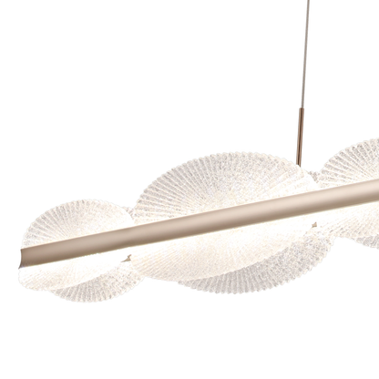 Lustra LED suspendata cu Telecomanda ISOTTA 105W, lumina Rece/Calda/Neutra 3000K/4000K/6000K, Dimabila,Inaltime Reglabila, Negru si Argintiu, Metal si Cristal Lustre LED cu Telecomanda Default Title Alessandro Design