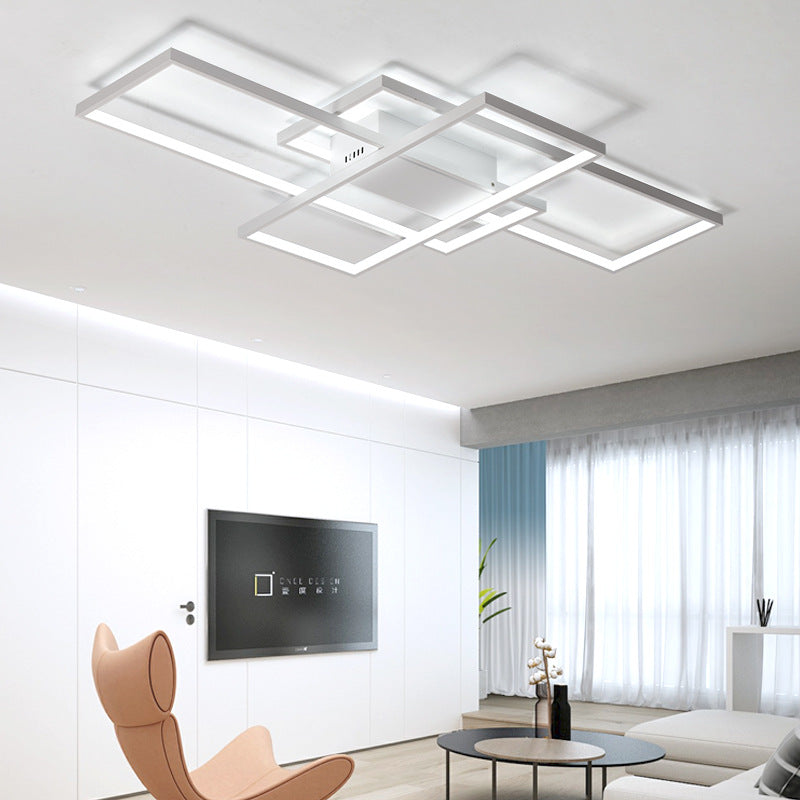 LED Chandelier with remote control LANDYN 78W, Cold/Warm/Neutral light, Dimmable, White LED Chandeliers with Remote Control Default Title Alessandro Design