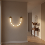 LED Wall Light, 110cm, 3000K/4000K/6000K, Gold Indoor Wall Lights Default Title Alessandro Design