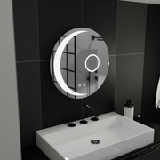 LED Round Mirror, 80cm, Orbis Touch, Demister System, Dimmable, E31S/80X80 Mirrors Korman E Default Title Alessandro Design