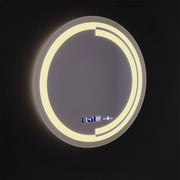 LED Round Mirror, 60cm, MotionGlow Sensor Consuel Marcello, De-fogging System, Clock & Thermometer, Dimable Mirrors Marcello Default Title Alessandro Design