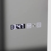Rectangular LED Mirror, 60x150cm, Alessia Marcello Radar Sensor, De-fogging System, Clock & Thermometer, Dimabila, Dressing Couture Dressing Mirrors Default Title Alessandro Design