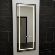 Rectangle LED Mirror, 60x150cm, Bianca Marcello Radar Sensor, De-fogging System, Clock & Thermometer, Dimabila, Dressing Couture Dressing Mirrors Default Title Alessandro Design