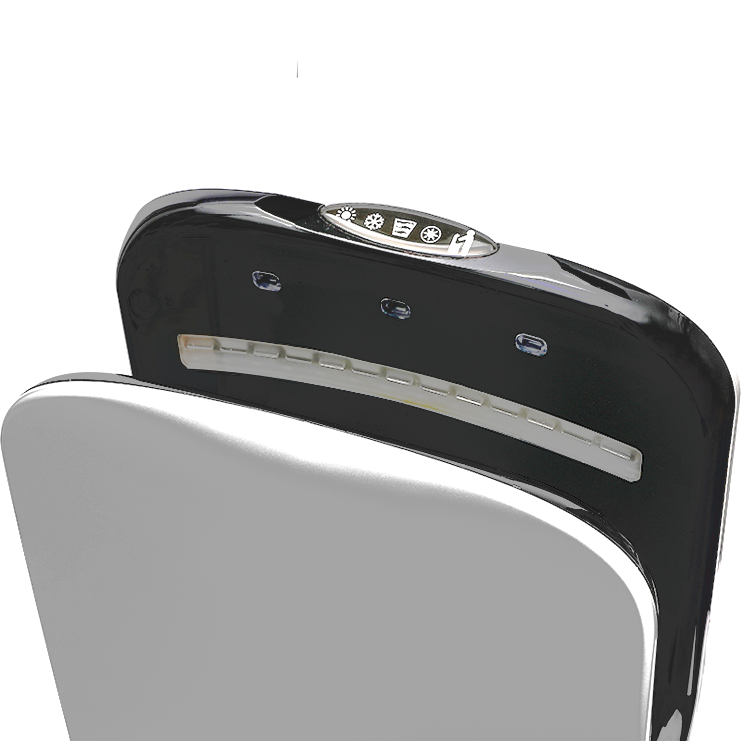 Hand dryer with Sensor, 2000W, ABS, 2029WH Default Title Alessandro Design