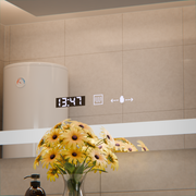 Rectangular LED Mirror, 80x60cm, Verite MotionGlow Marcello, De-fogging System, Clock & Thermometer, Dimable Mirrors Marcello Default Title Alessandro Design