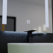 Rectangular LED Mirror, 50x70cm, Dual Light Basic Touch LED Mirrors Default Title Alessandro Design