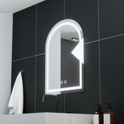 Arched LED mirror 60x80cm, Arco Touch, Demister System, Dimmable Mirrors Korman E Default Title Alessandro Design