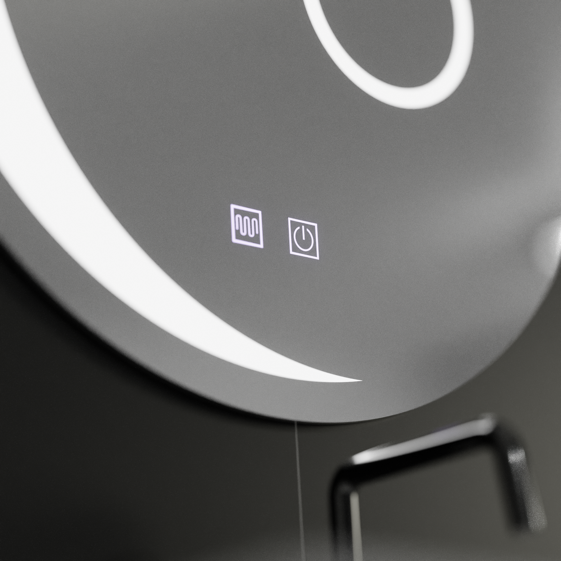 LED Round Mirror, 60cm, Orbis Touch, Demister System, Dimmable Mirrors Korman E Default Title Alessandro Design