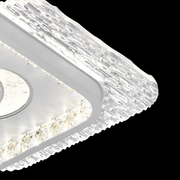 LED Chandelier PERU 38W, 2 Squares, Cold/Warm/Neutral light, White LED Chandeliers Default Title Alessandro Design