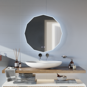LED Round Mirror, 80cm, VIVO Touch, Demister System, Dimmable Mirrors Korman E Default Title Alessandro Design