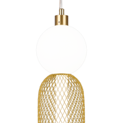 Lustra LED Suspendata LM550/2GD, 11W, Lumina 3000/4000/6000K, Auriu, Inaltime Reglabila Lustre Moderne Default Title Alessandro Design