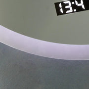 LED Round Mirror 50cm Giulia Sensor MotionGlow Marcello De-fogging System Clock & Thermometer Dimabila Mirrors Marcello Default Title Alessandro Design