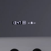 Rectangular LED Mirror, 80x60cm, Precision MotionGlow Marcello, De-fogging System, Clock & Thermometer, Cosmetic Magnifier, Dimable Marcello Mirrors Default Title Alessandro Design