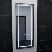 Rectangle LED Mirror, 60x150cm, Bianca Marcello Radar Sensor, De-fogging System, Clock & Thermometer, Dimabila, Dressing Couture Dressing Mirrors Default Title Alessandro Design