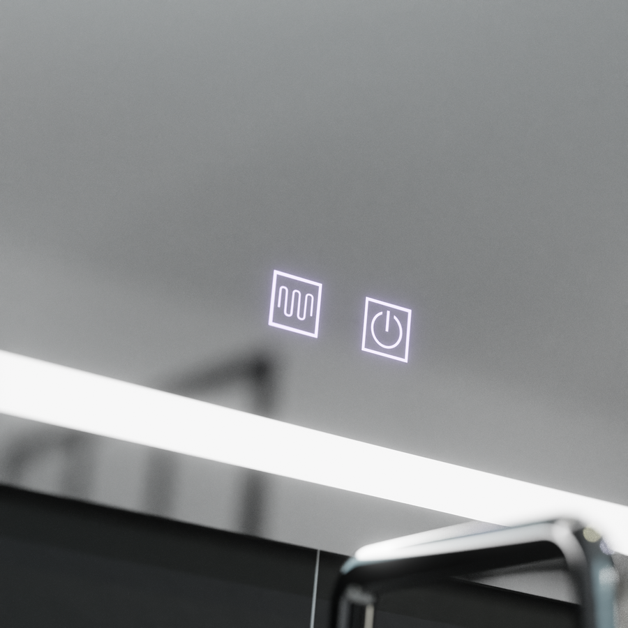 Arched LED mirror 60x80cm, Arco Touch, Demister System, Dimmable Mirrors Korman E Default Title Alessandro Design