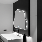 Cloud LED Mirror 60x40cm, Nuvola Touch, Demister System, Dimable Mirrors Korman E Default Title Alessandro Design