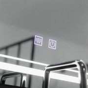 Rectangular LED mirror, 60x80cm, KOVEN Touch, Demister System, Dimmable Mirrors Korman E Default Title Alessandro Design