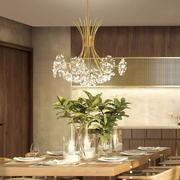 Petito Crystal Candelabra, 12XG4, Gold, Diameter 52cm Crystal Candelabra Default Title Alessandro Design