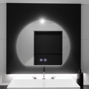 Half-moon LED mirror, 60x54, Soluna Touch, Demister System, Dimmable Mirrors Korman E Default Title Alessandro Design