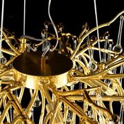 Candelabru Cristal NEBULA Imperio, 10x G9, Auriu, 97cm Candelabre Cristal Default Title Alessandro Design