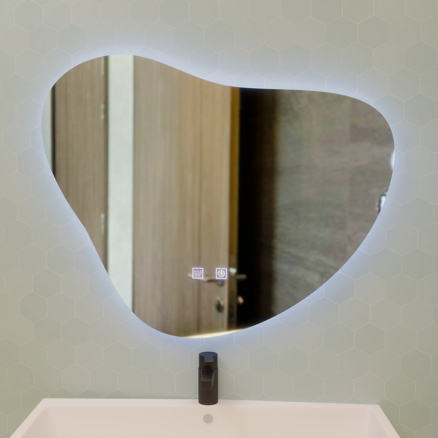 Mirror LED Touch Avonita Demist System 87X70cm, E83S/87X70 Mirrors Korman E Default Title Alessandro Design
