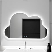 Cloud LED Mirror 60x40cm, Nuvola Touch, Demister System, Dimable Mirrors Korman E Default Title Alessandro Design
