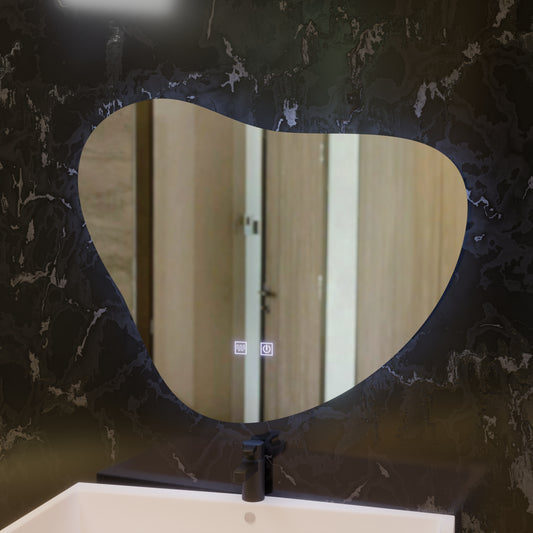 Mirror LED Touch Avonita Demist System 87X70cm, E83S/87X70 Mirrors Korman E Default Title Alessandro Design
