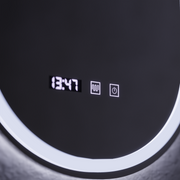 LED Touch Mirror ONIRA Defog System, Clock and Temperature 50x80 cm Mirrors Korman S Default Title Alessandro Design