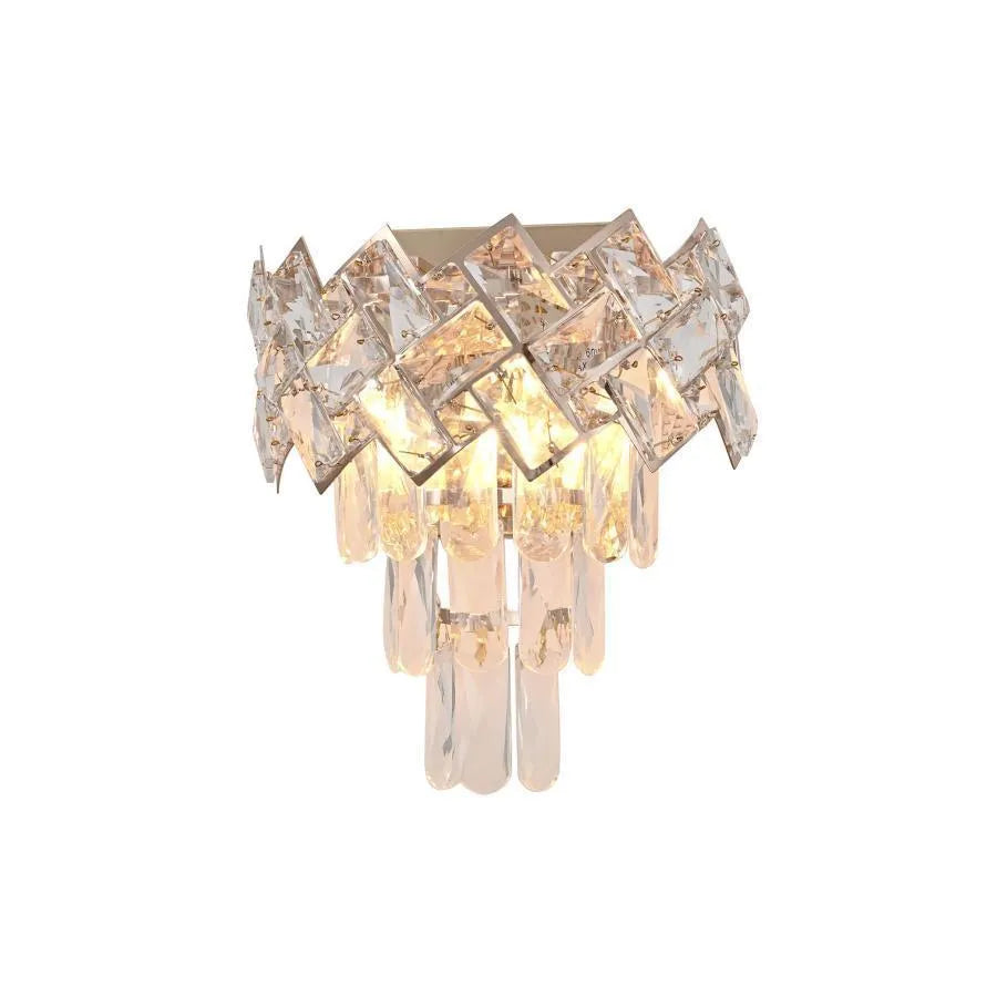 WINDSOR Cristal wall lamp, 2x E14, Gold Interior wall lamp Default Title Alessandro Design