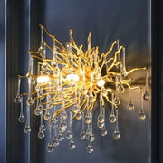 Cristal Brooks 3x G9 Gold Wall lamp Default Title Alessandro Design Interior wall lamp